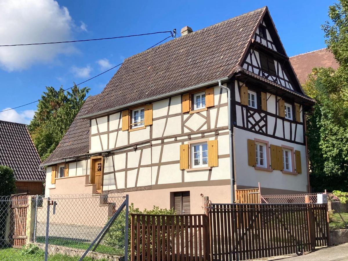 Maison Alsacienne Typique Gite Weiss Villa Gunstett Exterior photo